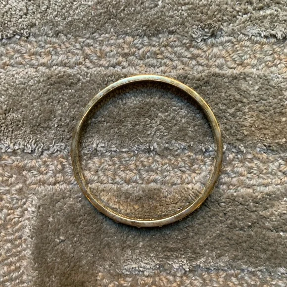 KATE SPADE - Black Inlaid enamel gold ball bangle bracelet - Picture 3 of 6